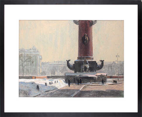 Храпак Георгий Васильевич. Зимний Ленинград 